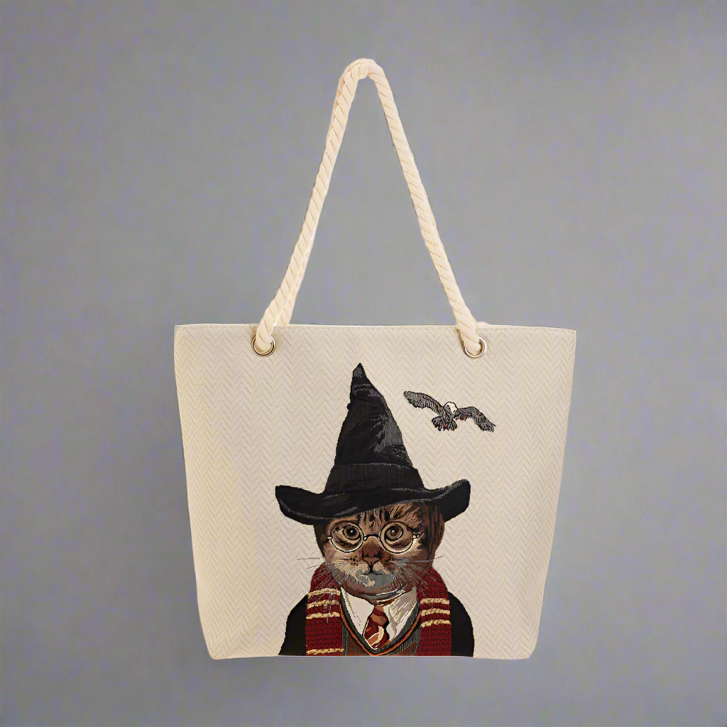 Magical Cat - Beach Bag-0