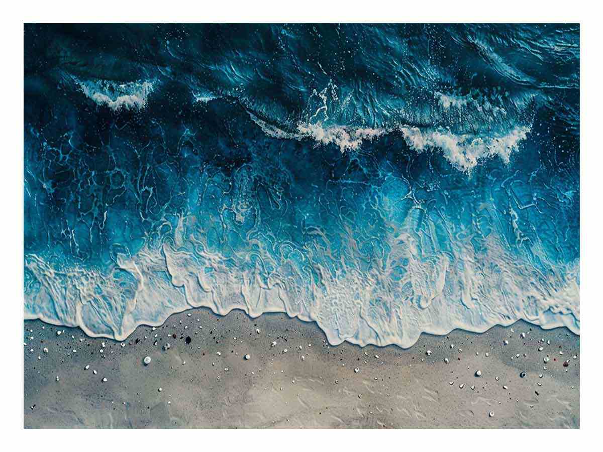 Beach Art Canvas Art Print-0