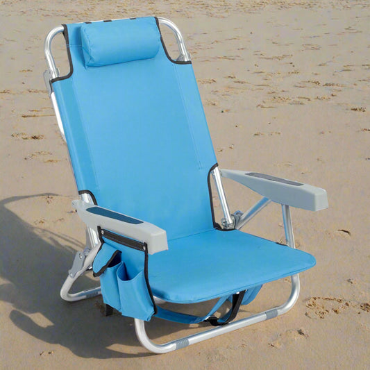 Blue Portable Beach Chair