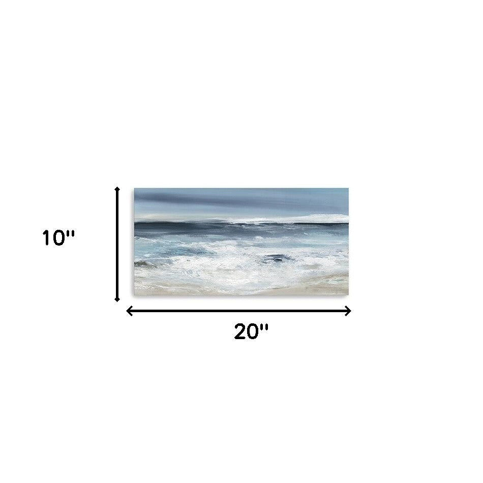 Long Beach Shore Unframed Print Wall Art-4