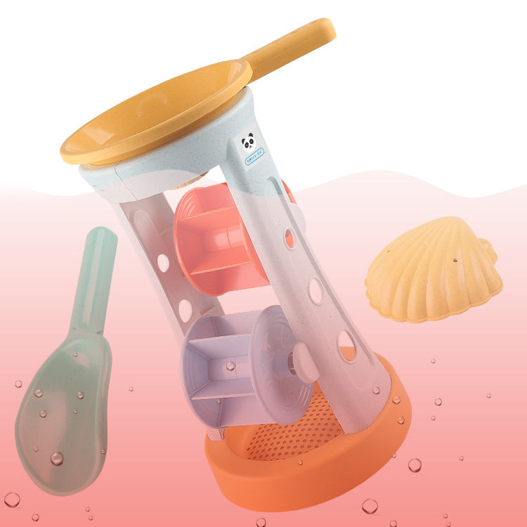 Children Wheat Straw Play Sandy Beach Toys-2