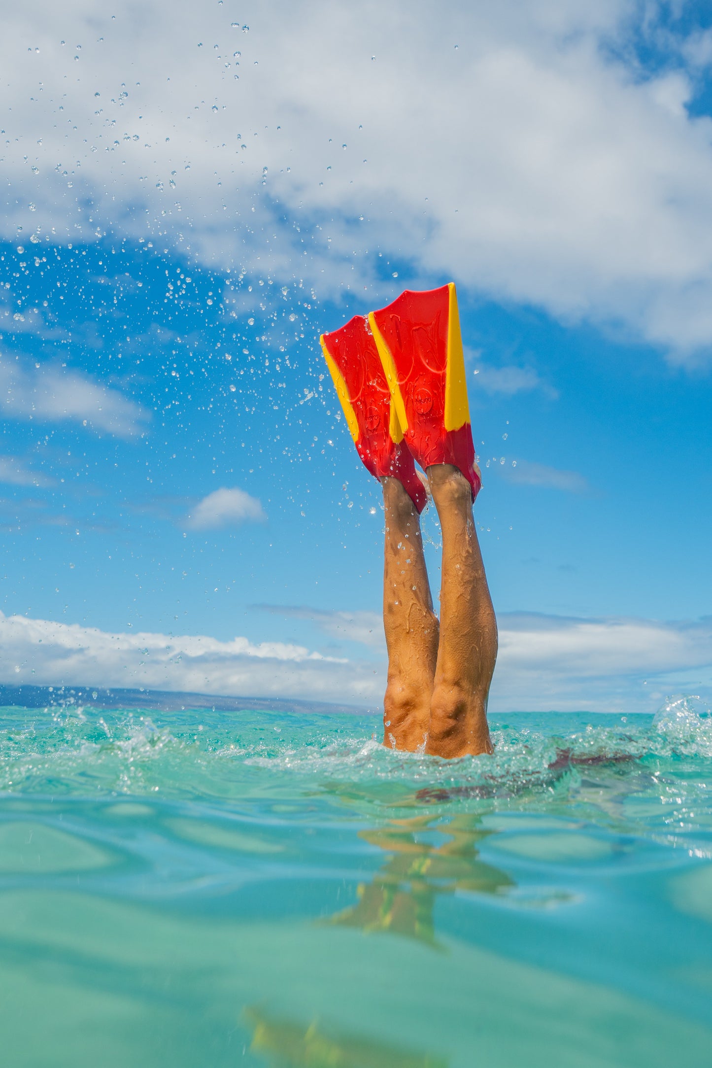 DORSAL Lifeguard Floating Swimfins (Flippers)-4