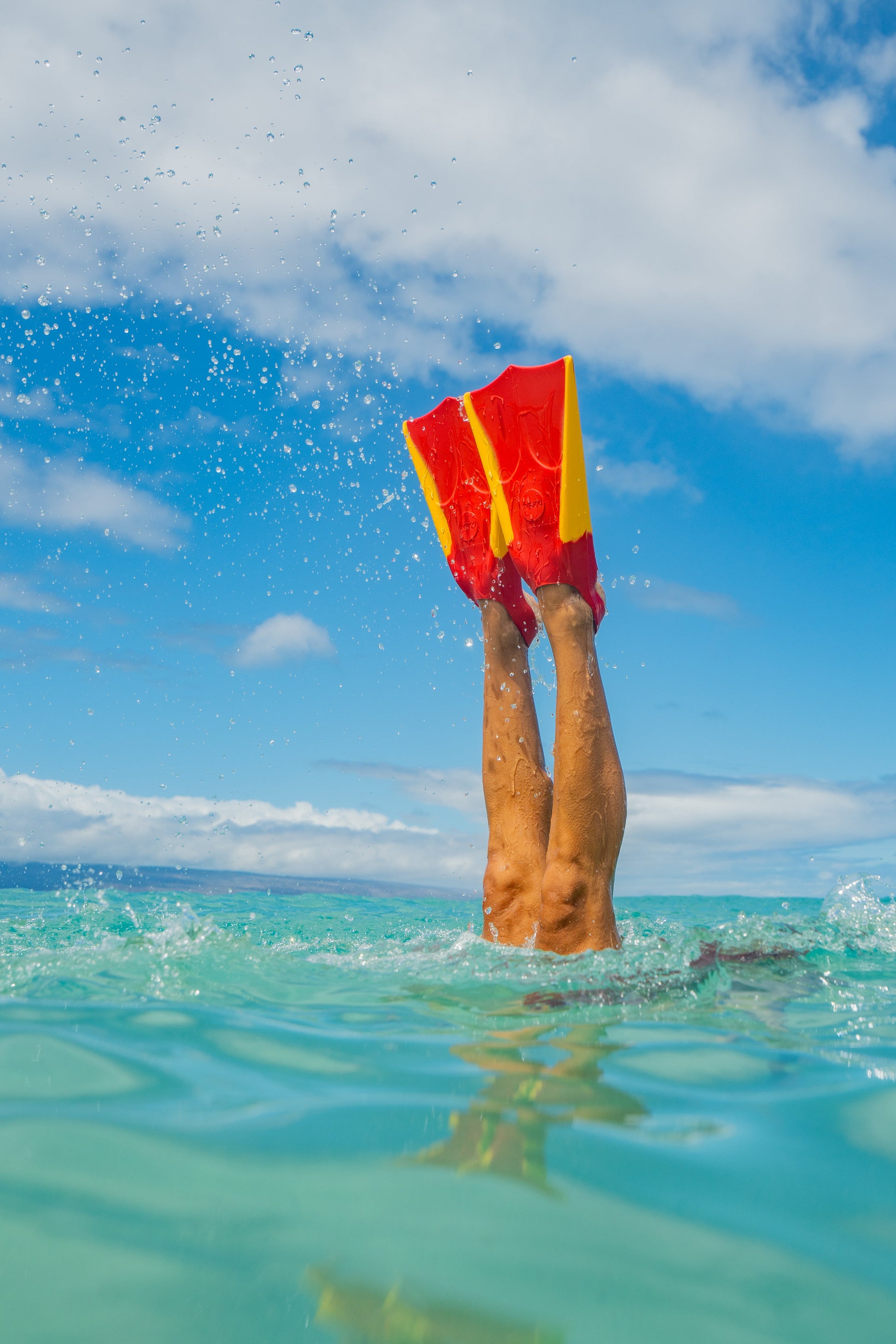 DORSAL Lifeguard Floating Swimfins (Flippers)-4