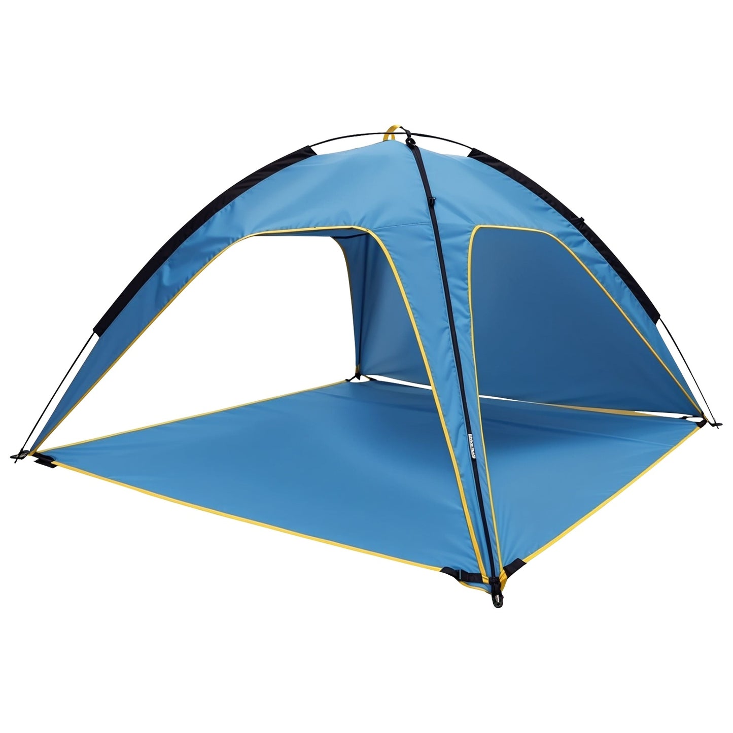 4-6 Person Beach Tent Canopy  With 3 Door Openings and Carry Bag