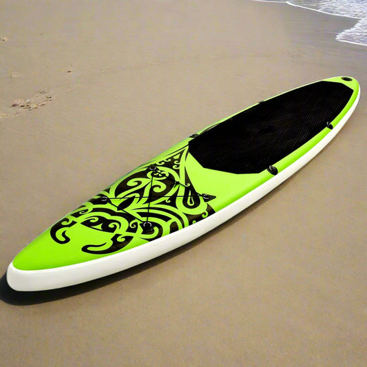 vidaXL Inflatable Stand Up Paddleboard Set SUP Surfboard Surfing Paddle Board-3
