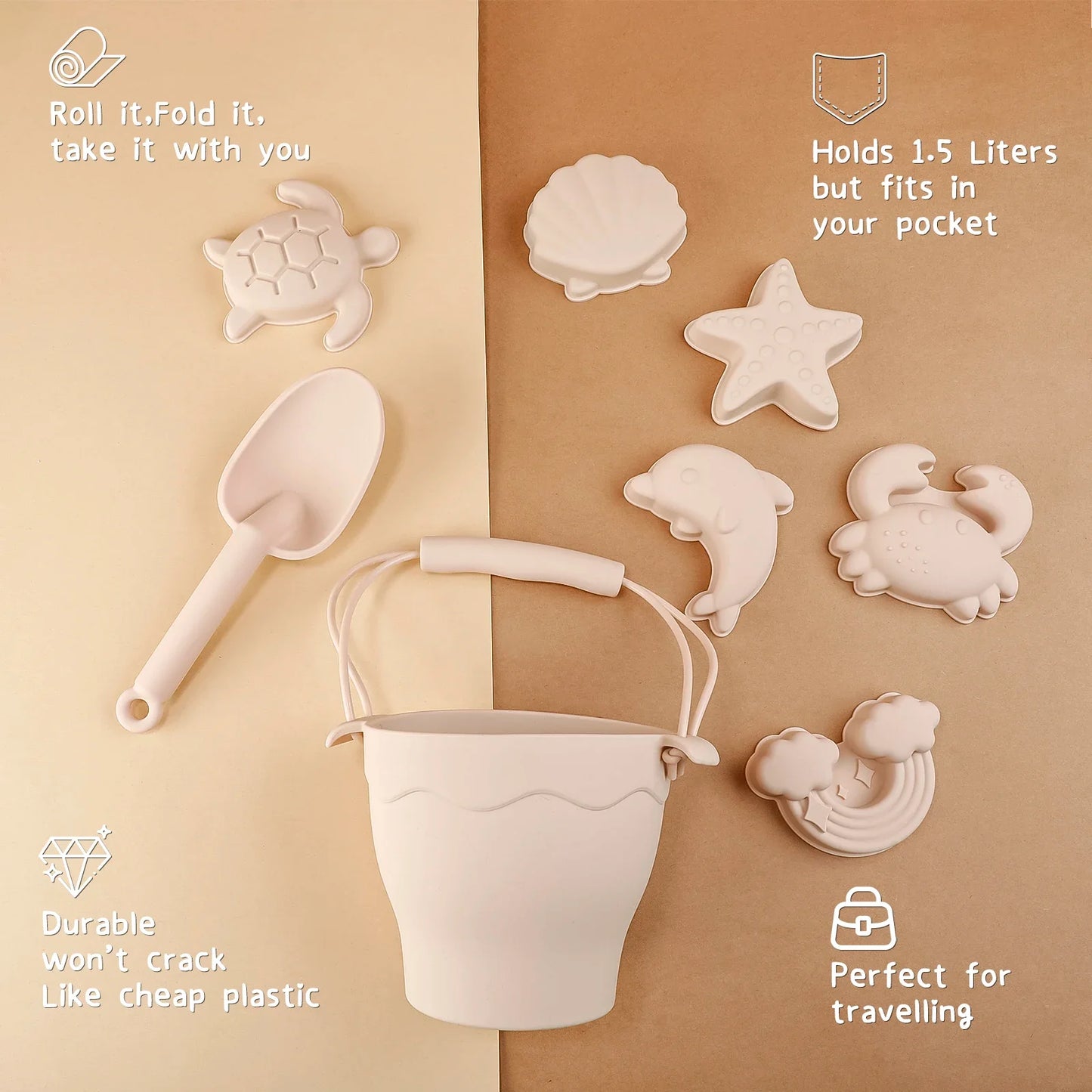 8 pcs set beach toys in food grade silicone multivariant-3