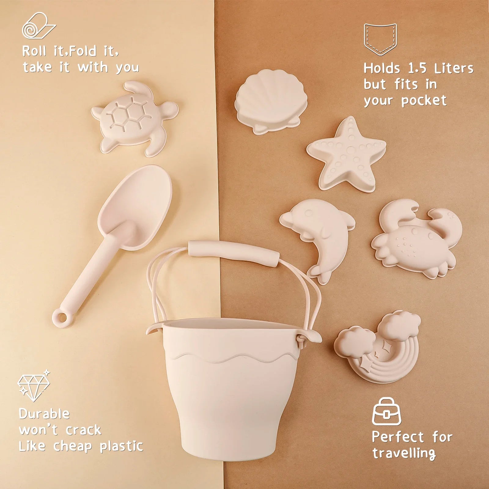 8 pcs set beach toys in food grade silicone multivariant-3