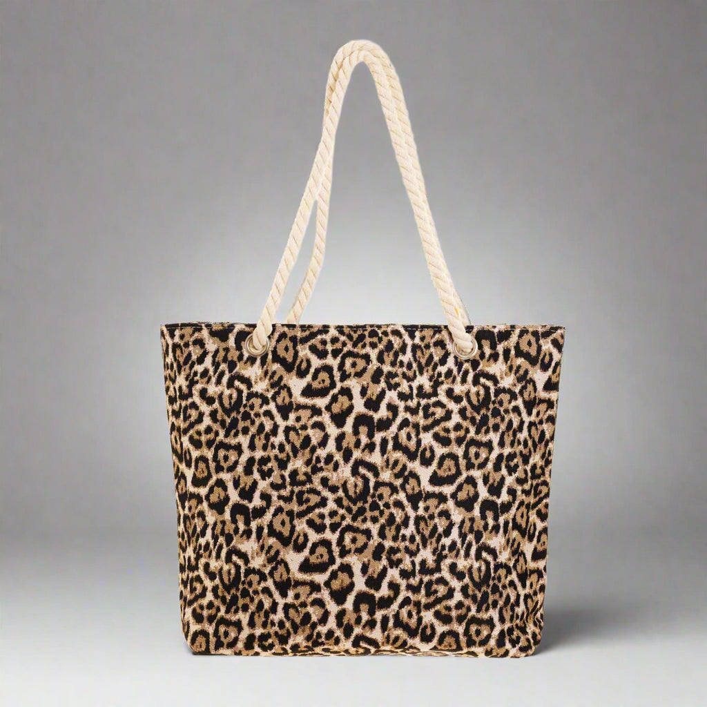 Leopard Print - Beach Bag-0