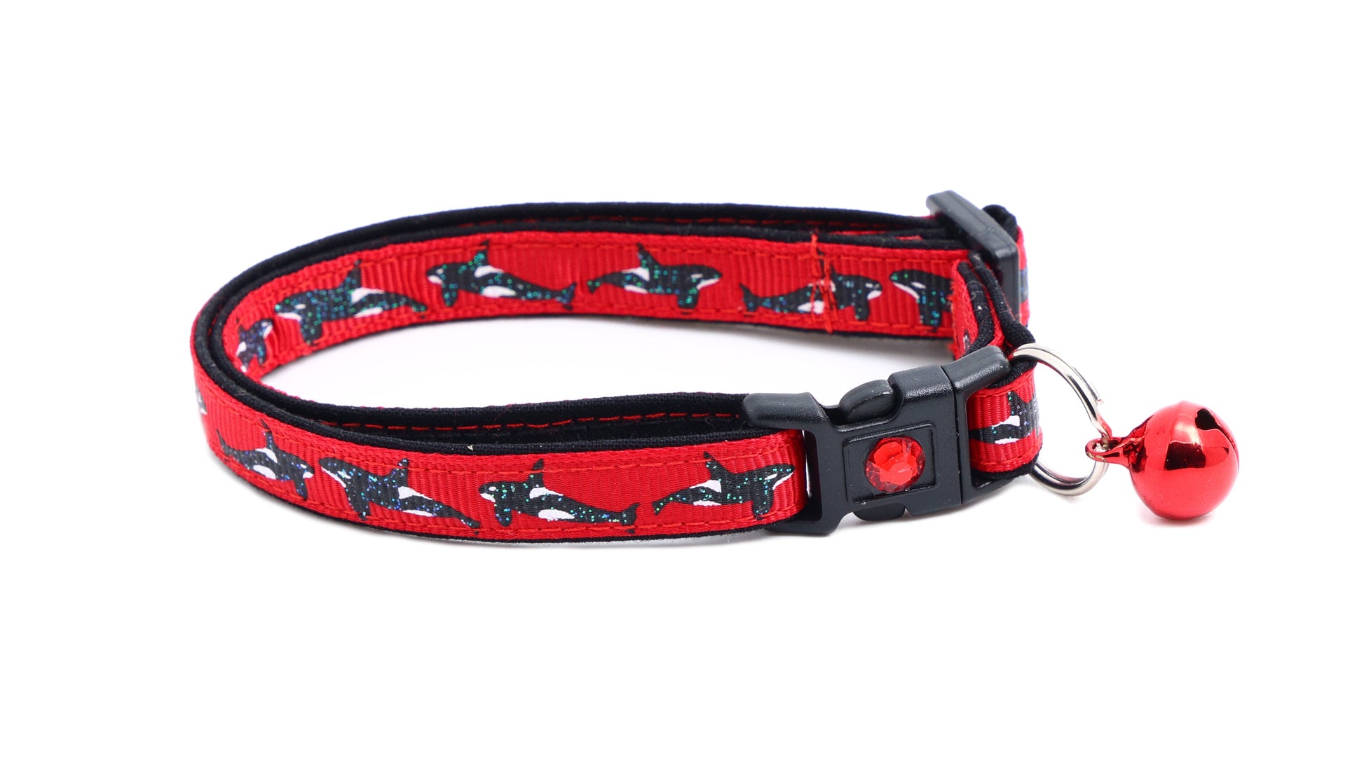 Orca Whale Breakaway Cat Collar-8