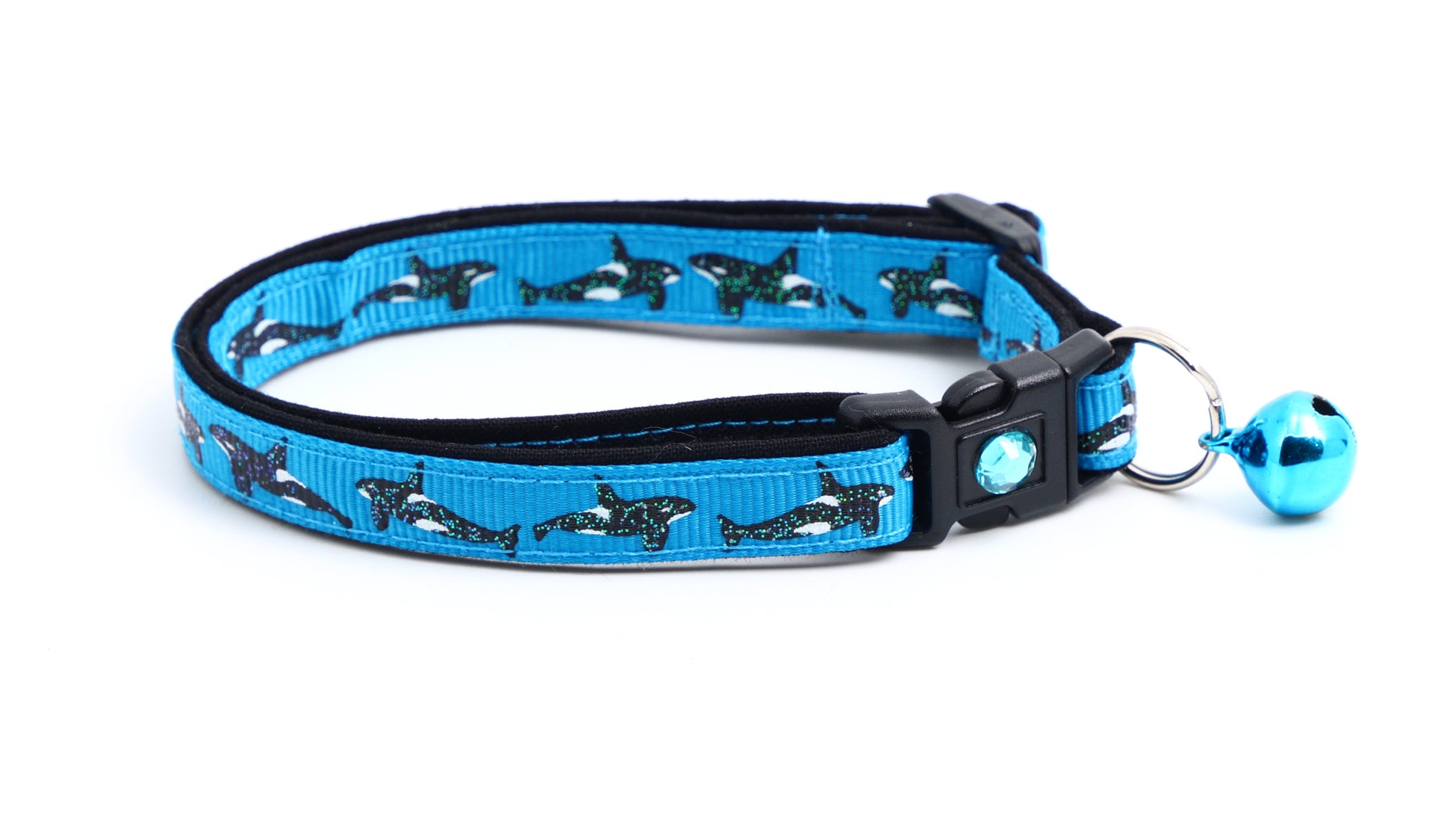 Orca Whale Breakaway Cat Collar-9