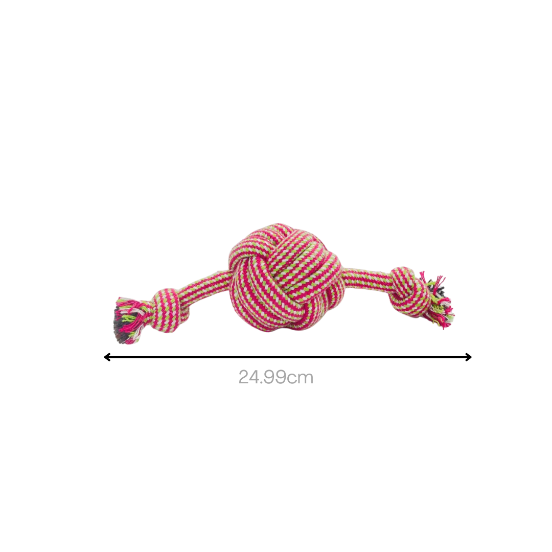 Rose Red Large Rope Tug Toys-3