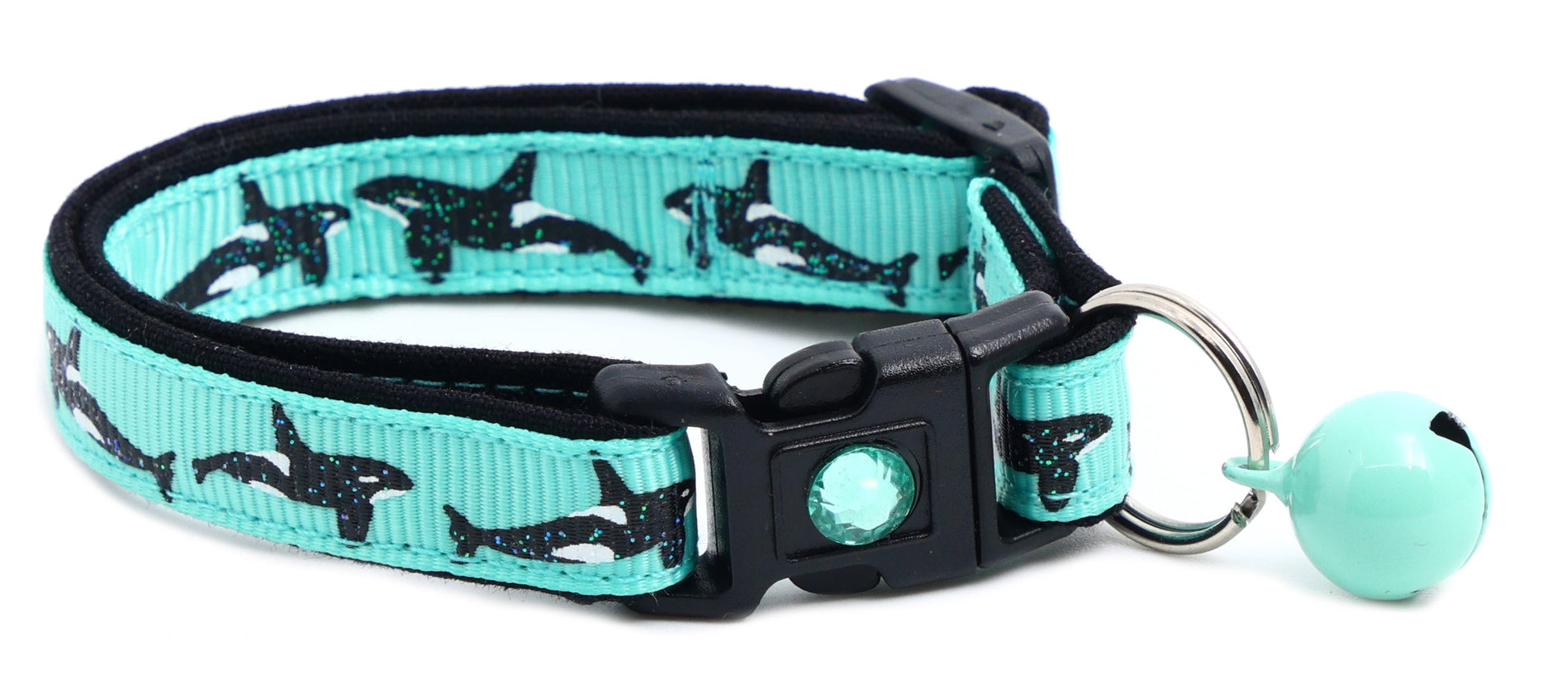 Orca Whale Breakaway Cat Collar-2