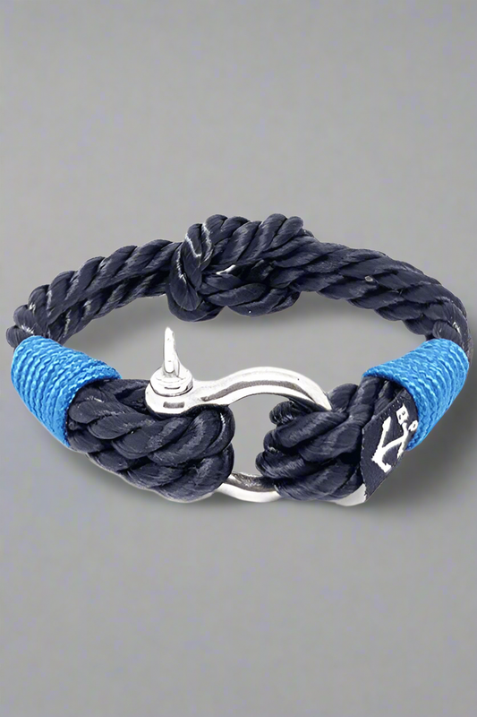 Nevin Twisted Rope Nautical Bracelet-0