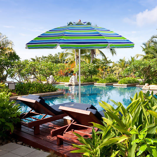 6.5 Feet Beach Umbrella With Carry Bag