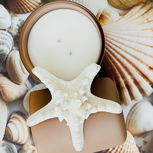 Beach Day Candle Scent of Coconut Sandalwood Musk Vanilla-0