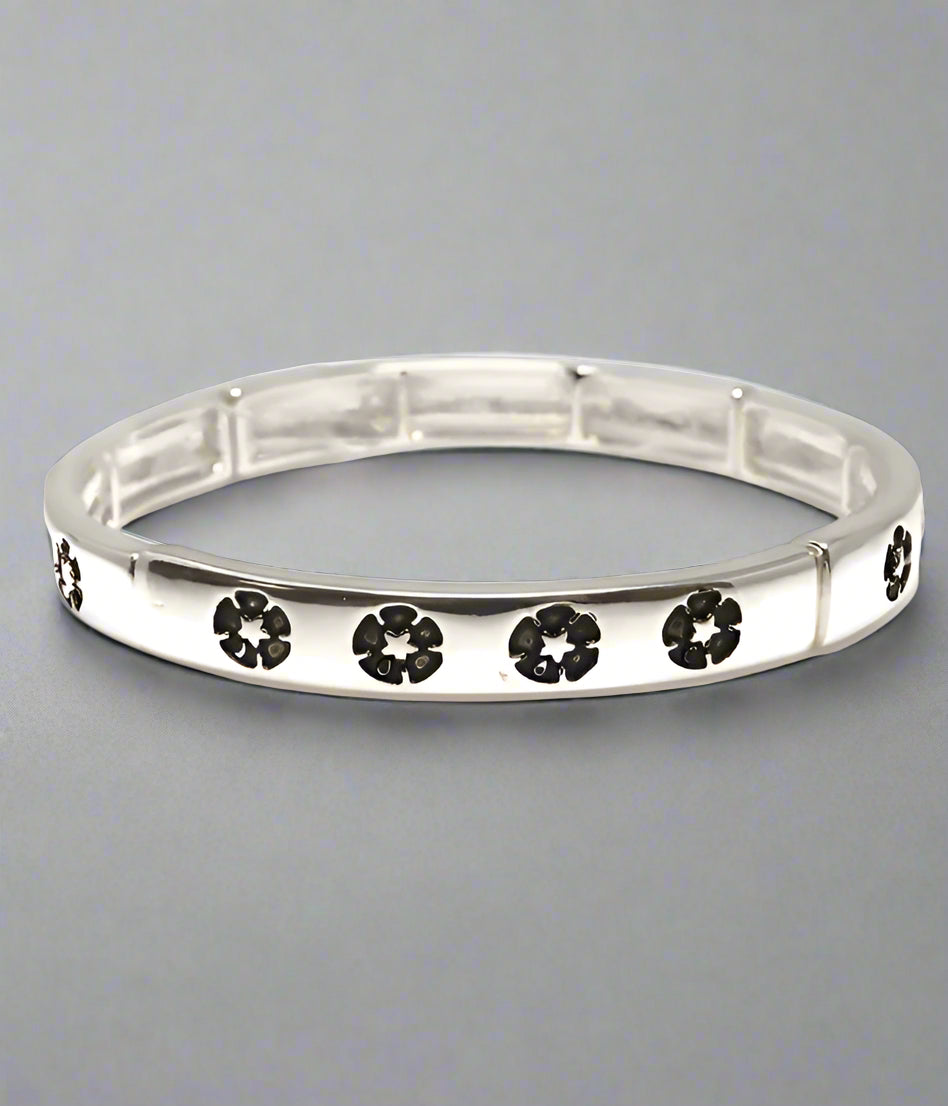 SEALIFE THEME STRETCH BRACELET - SAND DOLLAR-0
