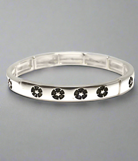SEALIFE THEME STRETCH BRACELET - SAND DOLLAR-0