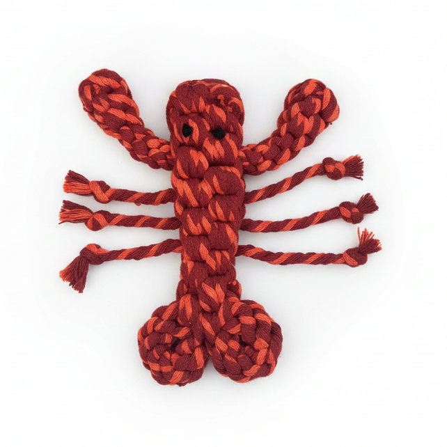 Coral Pop Lobster Pet Toy | Thicker and Stronger-5