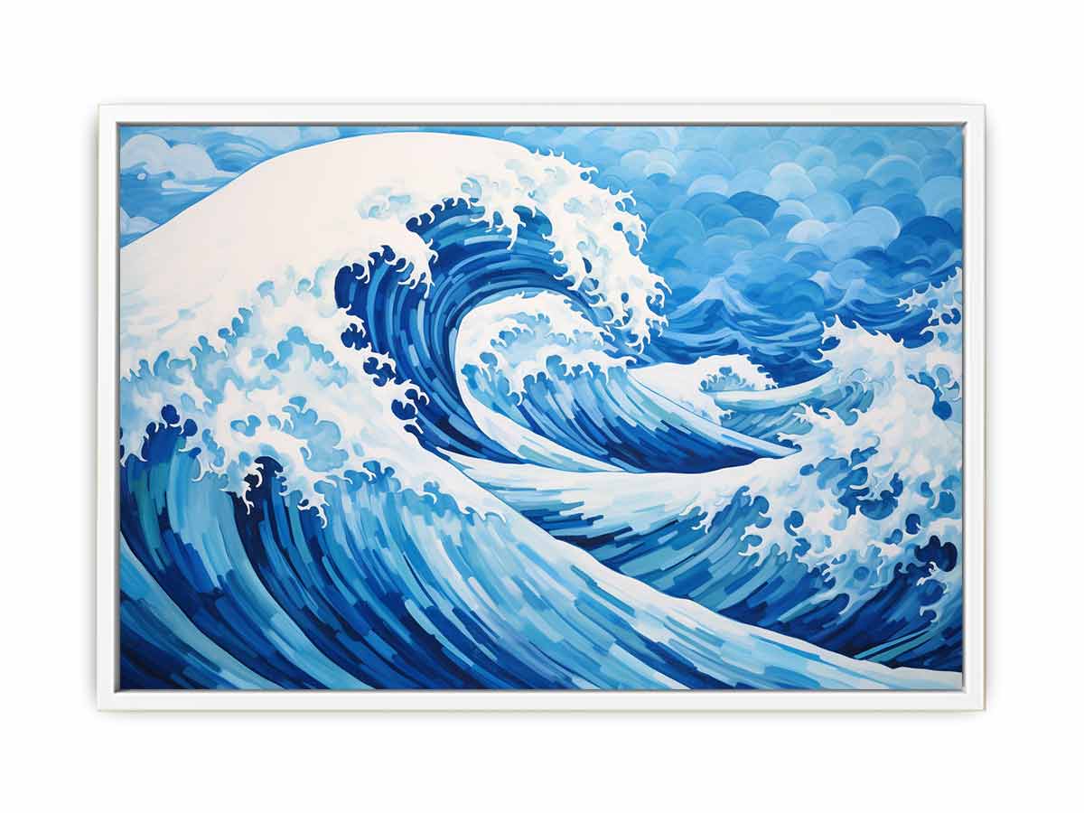Ocean Waves  Painting-5