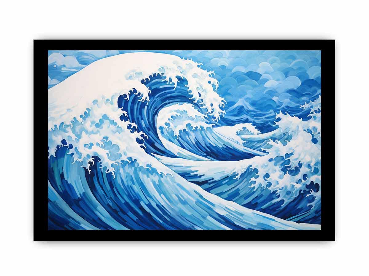 Ocean Waves  Painting-7