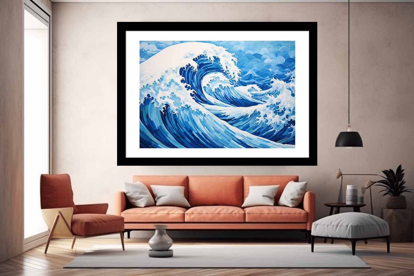 Ocean Waves  Painting-1