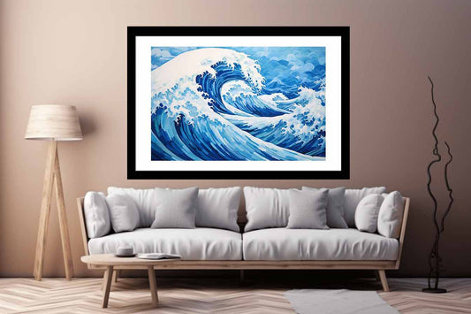 Ocean Waves  Painting-2
