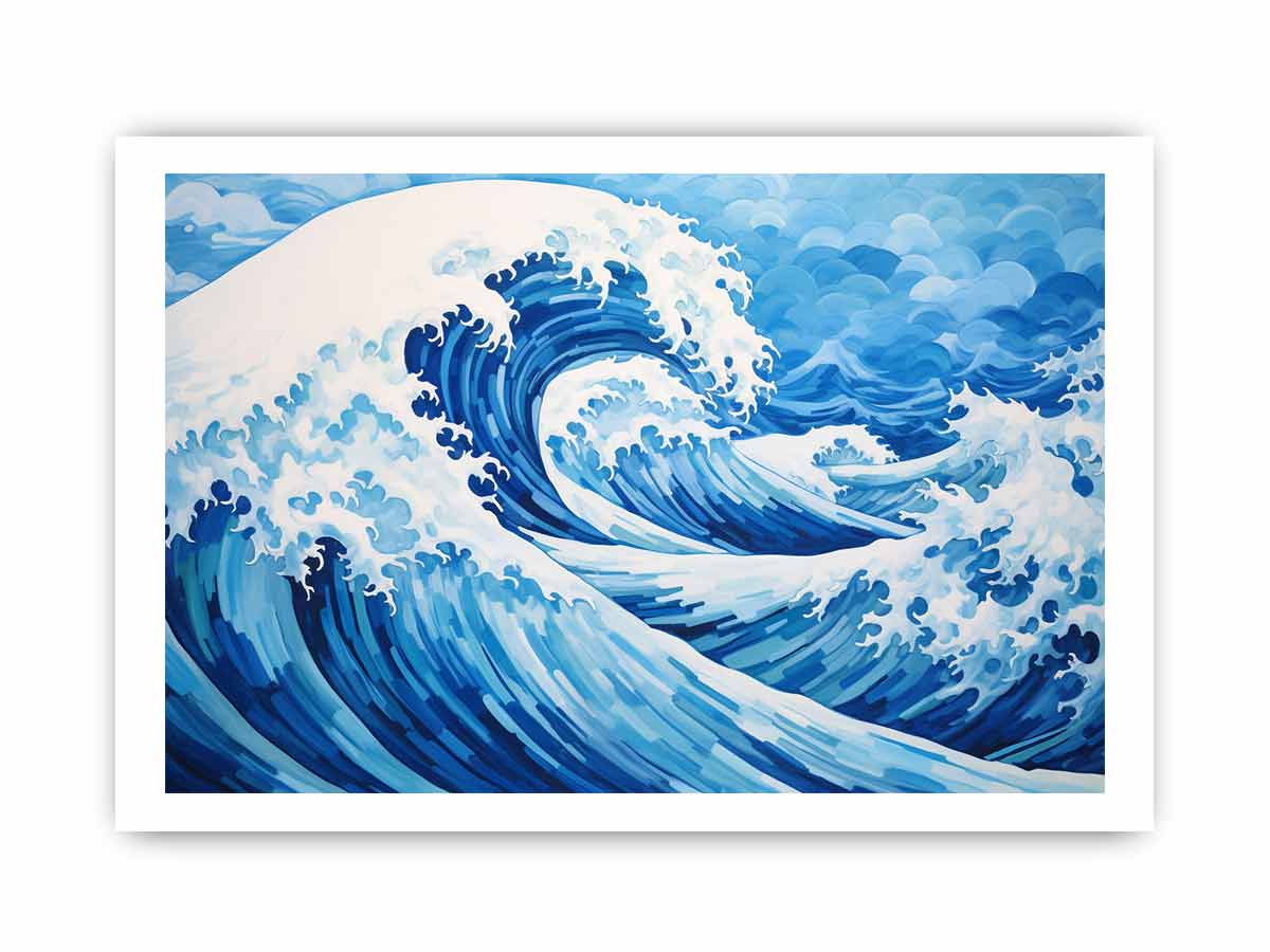 Ocean Waves  Painting-8