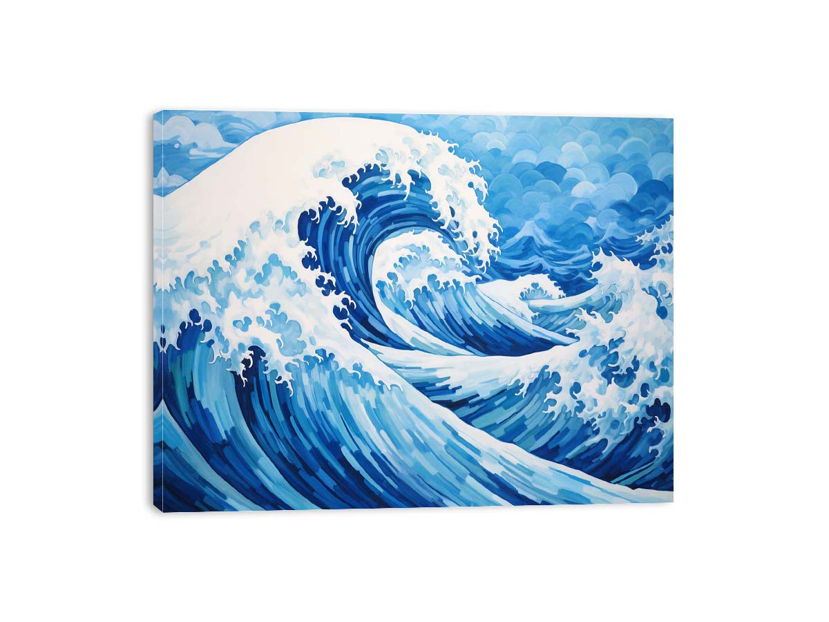 Ocean Waves  Painting-3