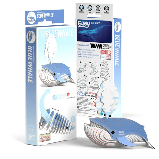 EUGY Blue Whale 3D Puzzle-0