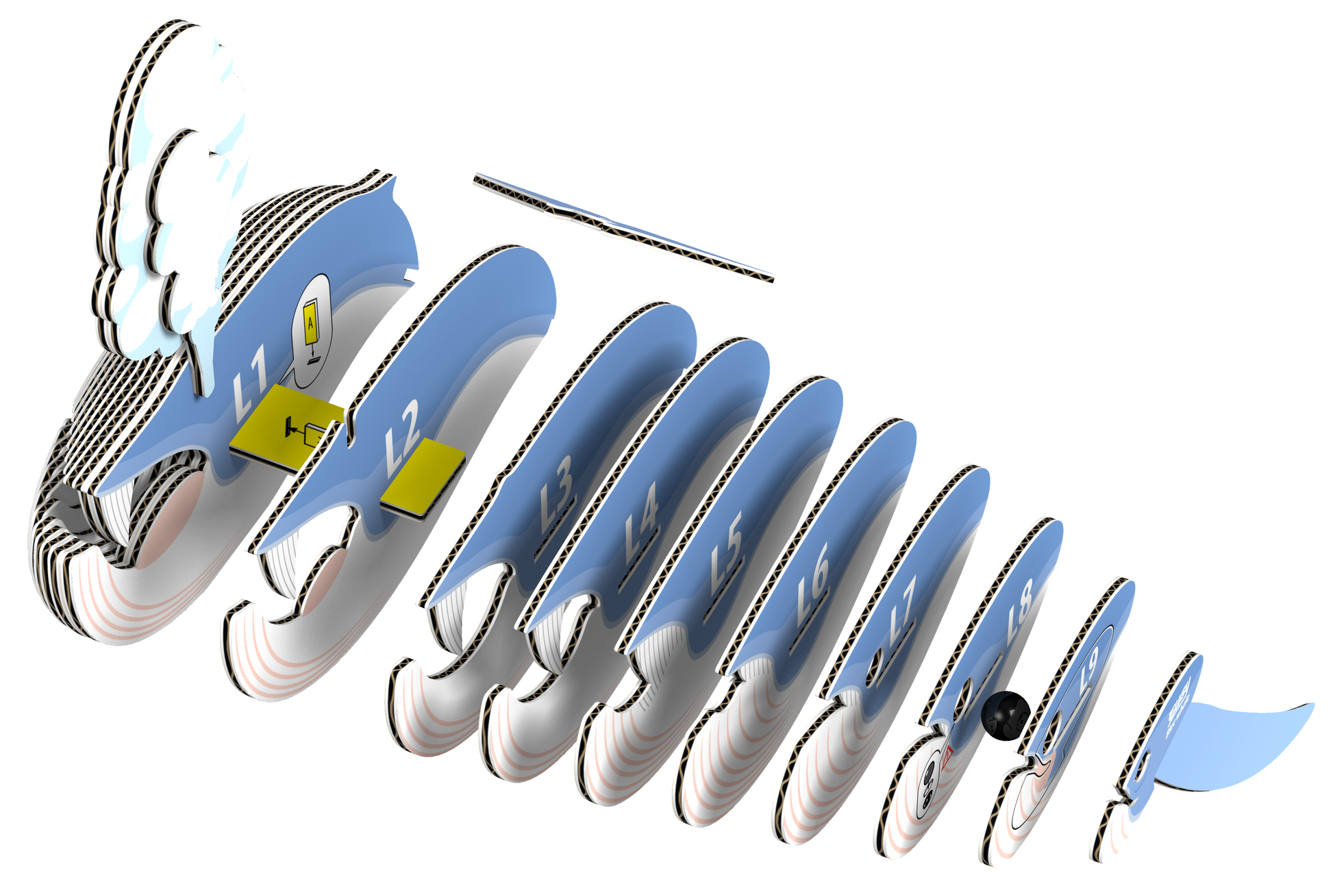 EUGY Blue Whale 3D Puzzle-2